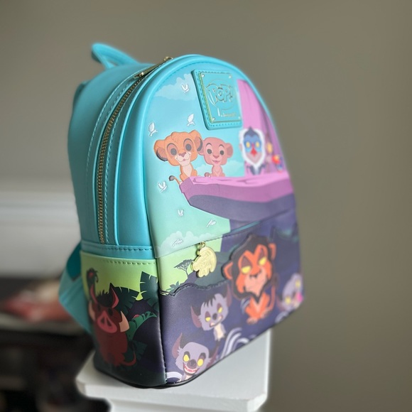 New Funko Pop! by Loungefly The Lion King Pride Rock Mini Backpack - Picture 4 of 16